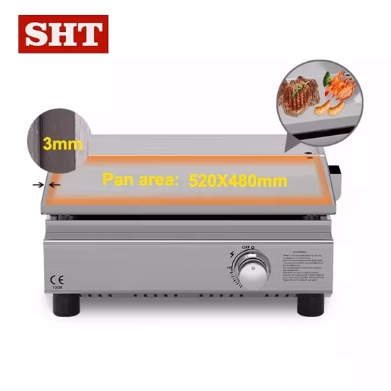 Stainless Steel Table Top Grill Kabobs Grill for Sale Large Gas Griddle