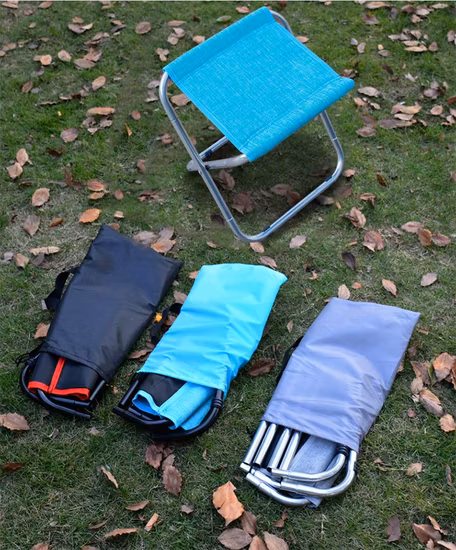 Basic Folding Camping Beach Chair Silk OEM Fishing Logo Style Outdoor Patch Fabric Furniture