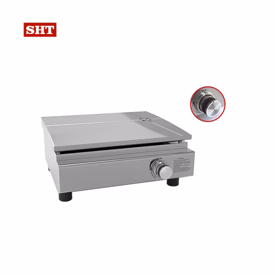 Hot Sale Indoor Stainless Steel Indoor Gas Griddle