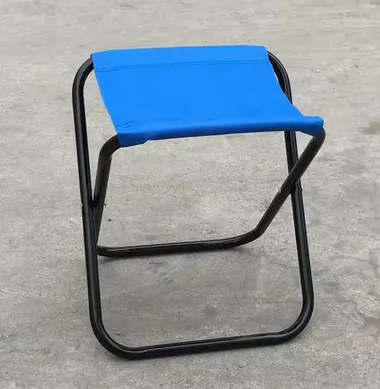Basic Folding Camping Beach Chair Silk OEM Fishing Logo Style Outdoor Patch Fabric Furniture