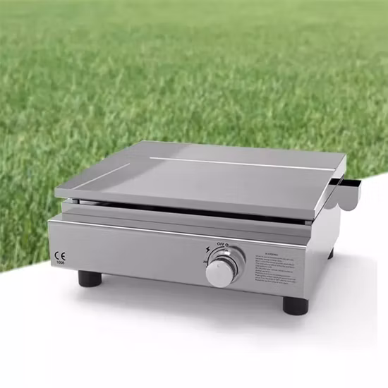 Stainless Steel Table Top Grill Kabobs Grill for Sale Large Gas Griddle