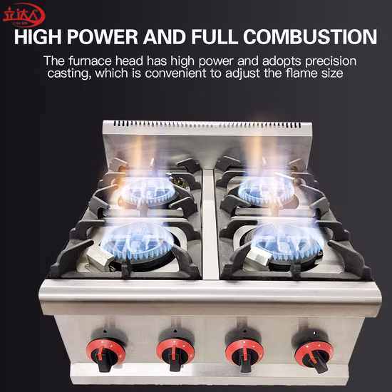LPG Gas Range/Counter Top Stainless Steel Gas Cooker
