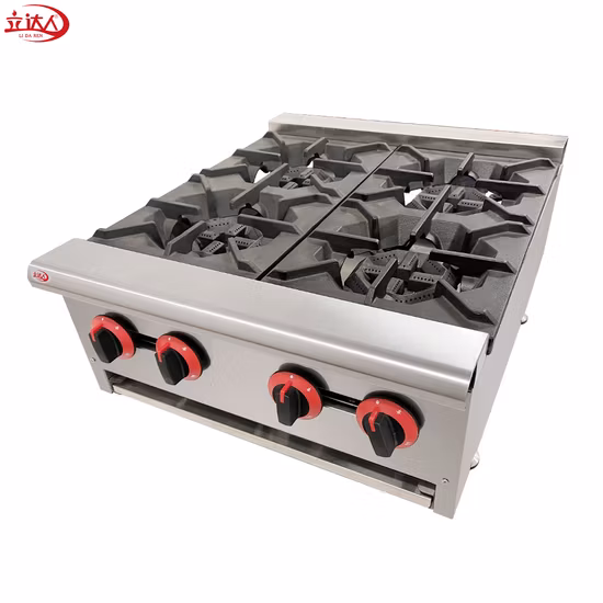 LPG Gas Range/Counter Top Stainless Steel Gas Cooker