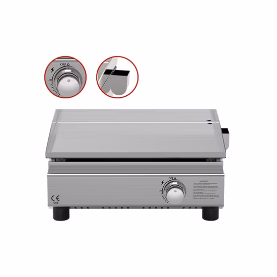 Stainless Steel Table Top Grill Kabobs Grill for Sale Large Gas Griddle