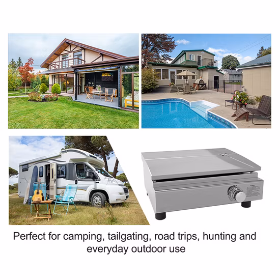Heißer Verkauf Indoor-Gasgrill aus Edelstahl für den Innenbereich