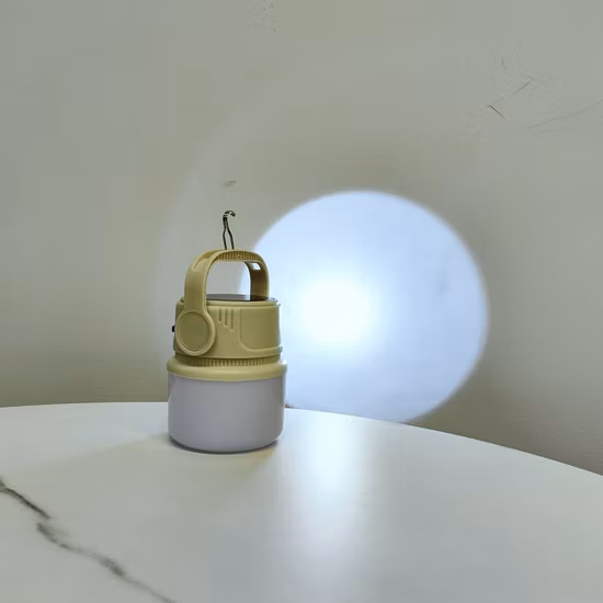6 LED-Solarenergie-Garten-wiederaufladbare Zeltlampe