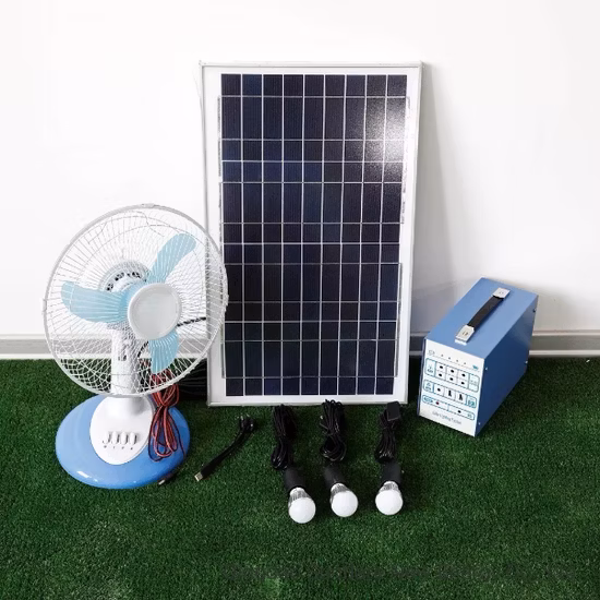 Hocheffizientes 30-W-Solarbeleuchtungsset für den Hausgebrauch