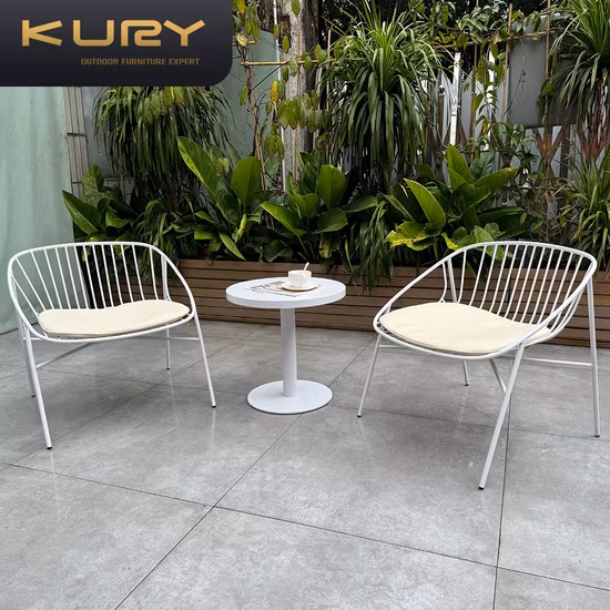 Kostenloser Versand Hohe Qualität 5 Stück Outdoor Garten Veranda Balkon Rasen Camping Klapptisch und Stuhl Set Outdoor Möbel